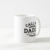 Noem me papa, ik heb Kinderen. Koffiemok (Voorkant rechts)