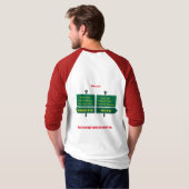Noem me ruimdenkende Humor T-shirt (Achterkant volledig)