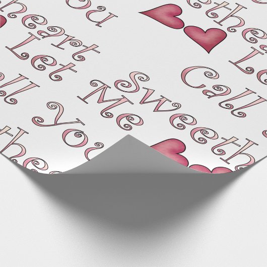 Noem me schatje cadeaupapier