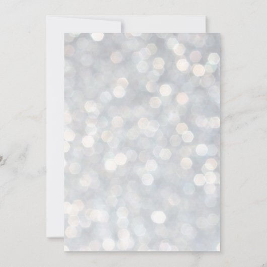 Noem uw Event Silver Grand Ballroom Kaart (Achterkant)