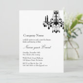 Noem uw Event White Grand Ballroom Kaart (Staand voorkant)