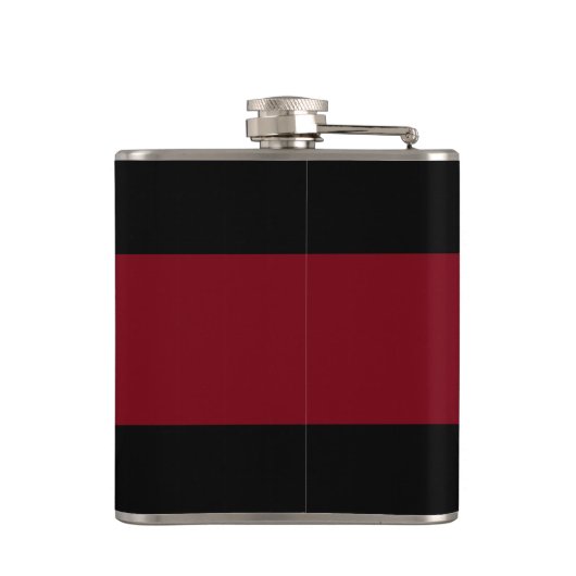 Noem uw gifvinyl verpakte kolf heupfles (Achterkant)