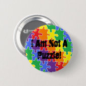 Noem uw knop ronde button 5,7 cm (Voorkant /achterkant)