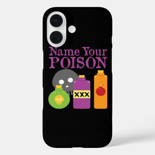 Noem Uw vergiftigingsgeval iPhone Case-Mate iPhone Case (Achterkant)