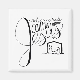 Noem Zijn naam Jezus Magneet