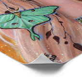 Noemi Halloween heks van Renee L. Lavoie Poster (Hoek)