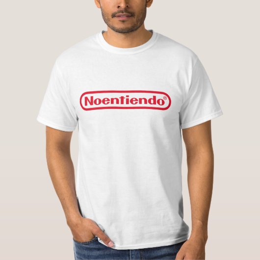 Noentiendo T-shirt (Voorkant)