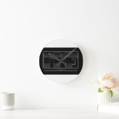 Noface Wandklok (Huis)