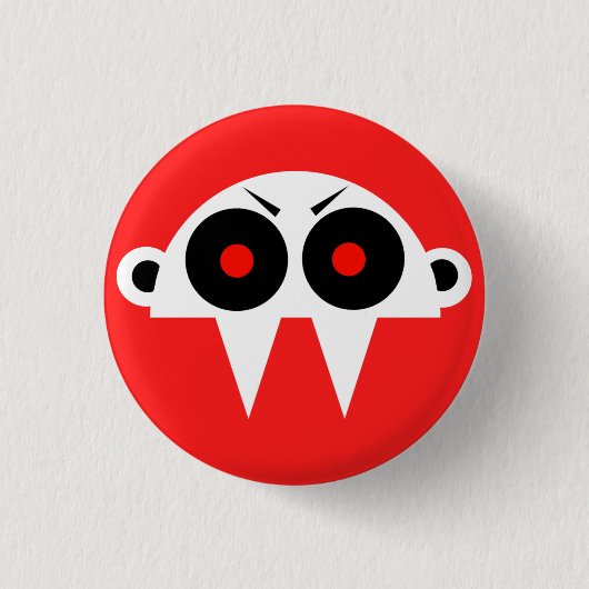 Nofi – the Vampire Ronde Button 3,2 Cm (Voorkant)