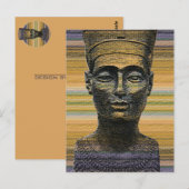 Nofretete Briefkaart (Voorkant / Achterkant)