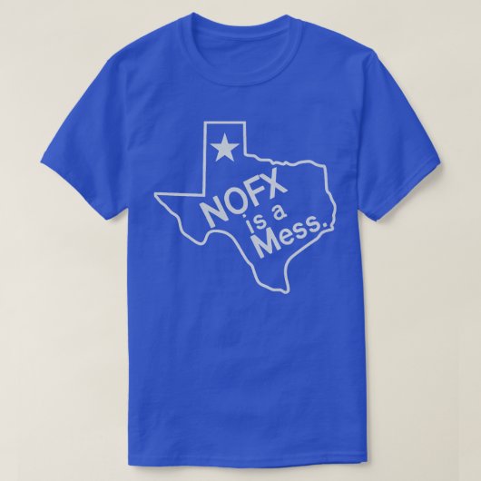NOFX is een puinhoop T-shirt (Design voorkant)