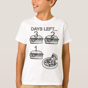 Nog 3 dagen... Pizza! T-shirt