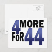 Nog 4 voor 44 briefkaart (Voorkant / Achterkant)
