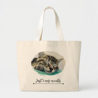 Nog 5 minuten Canvas tas