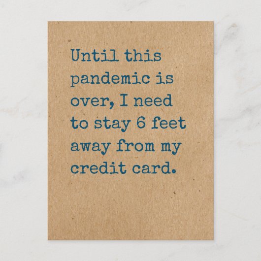 Nog 6 meter verwijderd van mijn creditcard briefkaart (Voorkant)