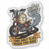 Nog Aan Het Werken Er Aan Sticker — Biker Garage D (Voorkant)