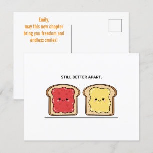 Nog beter uit elkaar Kaart echtscheiding