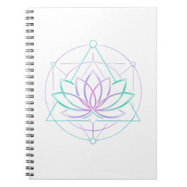 Nog Bloei Ik Neon Lotus Journaal Notitieboek