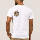 Nog Duizelig Caffeïne Koffie Citaat Ontwerp T-shirt (Achterkant)