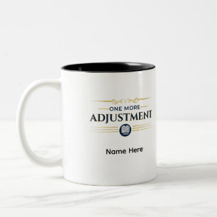 Nog één aanpassing Persoonlijk geschenk voor acc Tweekleurige Koffiemok