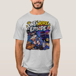 Nog één aflevering – Grappig Binge Kijken Meme Ont T-shirt