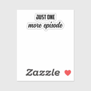 Nog één aflevering: True Crime Binge Watcher Sticker