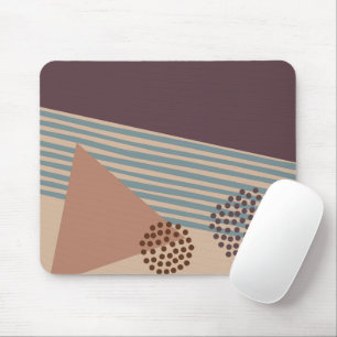 Nog een andere mid-century abstracte vorm muismat