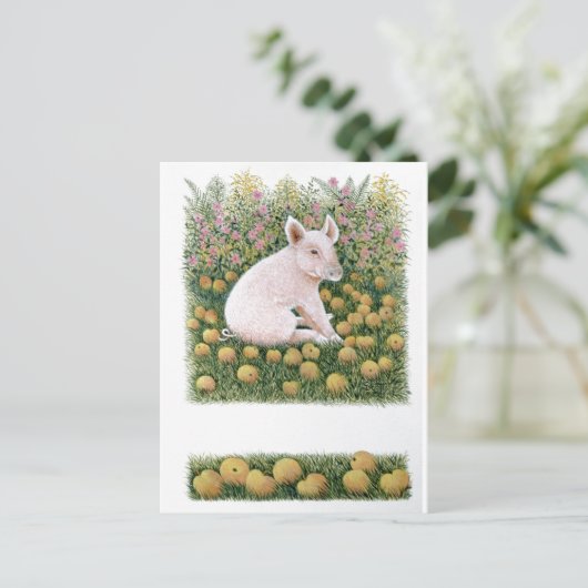 Nog één Apple Briefkaart (Staand voorkant)