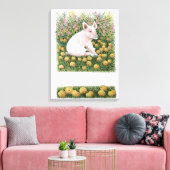 Nog één Apple Canvas Afdruk (Insitu (Woonkamer))