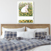Nog één Apple Canvas Afdruk (Insitu (Slaapkamer))