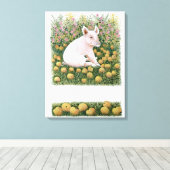 Nog één Apple Canvas Afdruk (Insitu (Houten vloer))