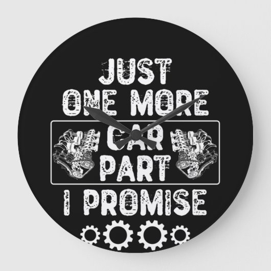 Nog één auto die ik beloof grote klok (Voorkant)