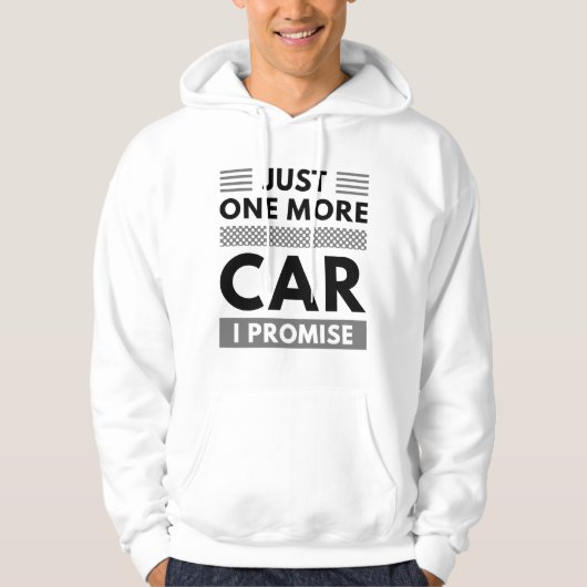 Nog één auto die ik beloof hoodie (Voorkant)