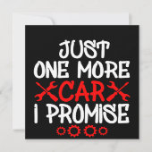 Nog één auto die ik beloof kaart (Voorkant)