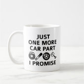Nog één auto die ik beloof koffiemok (Links)