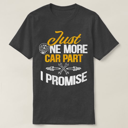 Nog een auto die ik beloof schimmelauto t-shirt (Design voorkant)