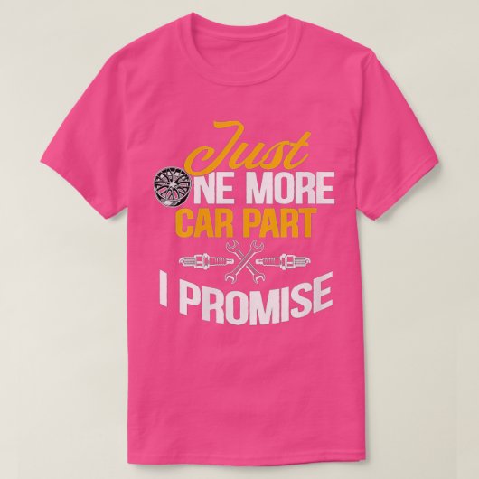 Nog een auto die ik beloof schimmelauto t-shirt (Design voorkant)