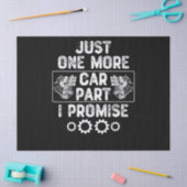 Nog één auto die ik beloof tissuepapier (Craft)