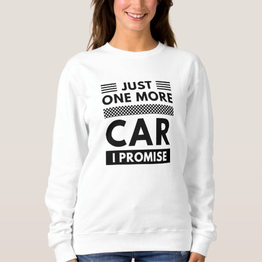 Nog één auto die ik beloof trui (Voorkant)