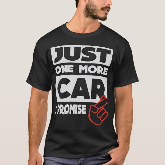Nog één auto - ik beloof het t-shirt (Voorkant)