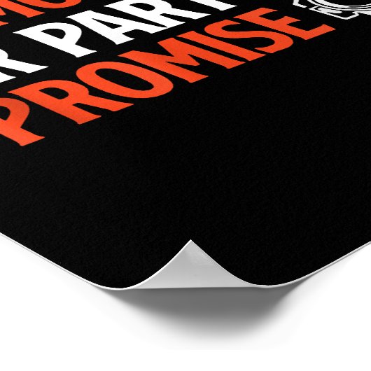 Nog één auto in mijn belofte - autoliefhebber poster (Hoek)