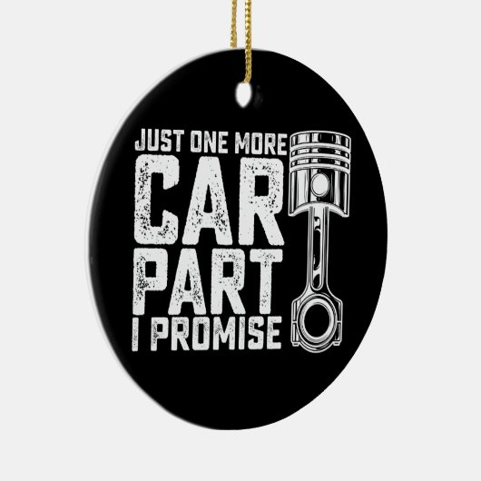 Nog één auto-onderdeel dat ik beloof: automerk keramisch ornament (Rechts)