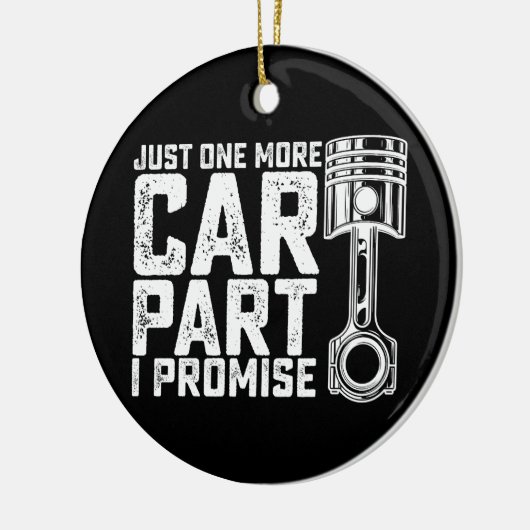 Nog één auto-onderdeel dat ik beloof: automerk keramisch ornament (Links)