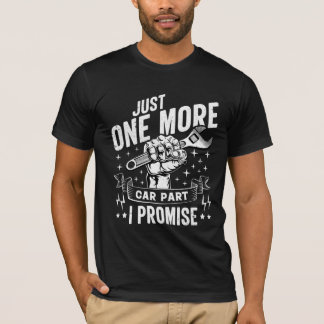 Nog één auto-onderdeel dat ik beloof: enthousiaste t-shirt