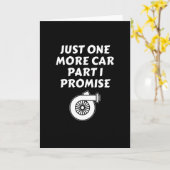 Nog een auto-onderdeel dat ik beloof kaart (Gele Bloem)