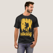 Nog een beloof ik grappig bergwandelontwerp t-shirt (Voorkant volledig)
