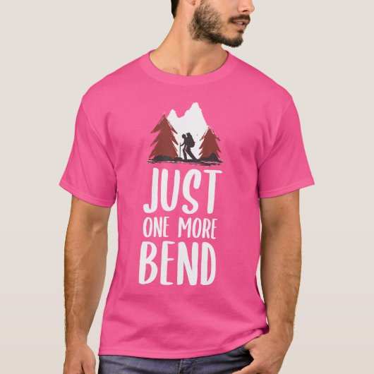 Nog een berg wandelen buiten kamperen t-shirt (Voorkant)