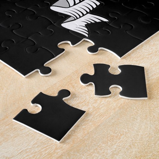 Nog een bierdrinker met een snowmobile legpuzzel (Zijkant)