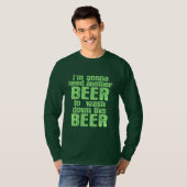 Nog een biertje nodig t-shirt (Voorkant volledig)
