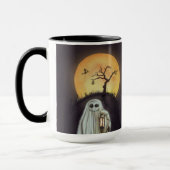 Nog een boog-tiful dag! Zwart handvat Mok 15 oz. (Links)